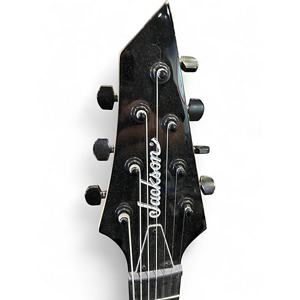 Used Jackson JS22-7 Dinky 7 String Black Solid Body Electric Guitar