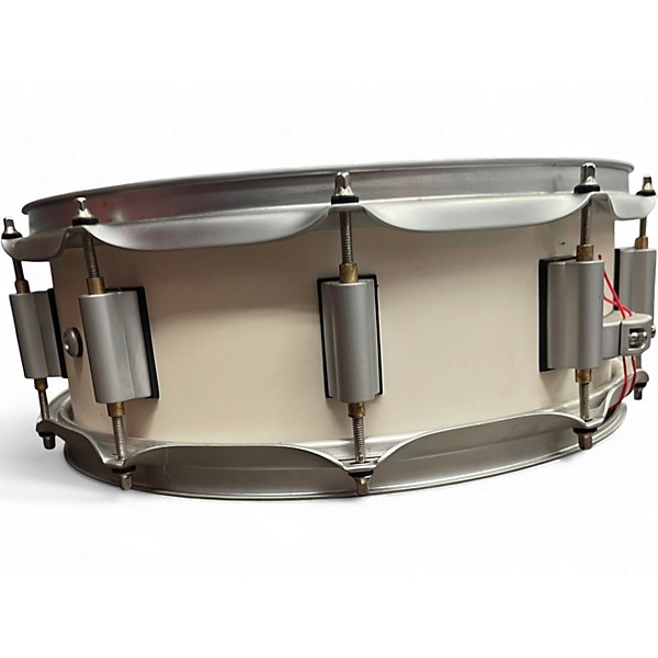 Used DrumCraft 14in 14x5 Matte White Drum