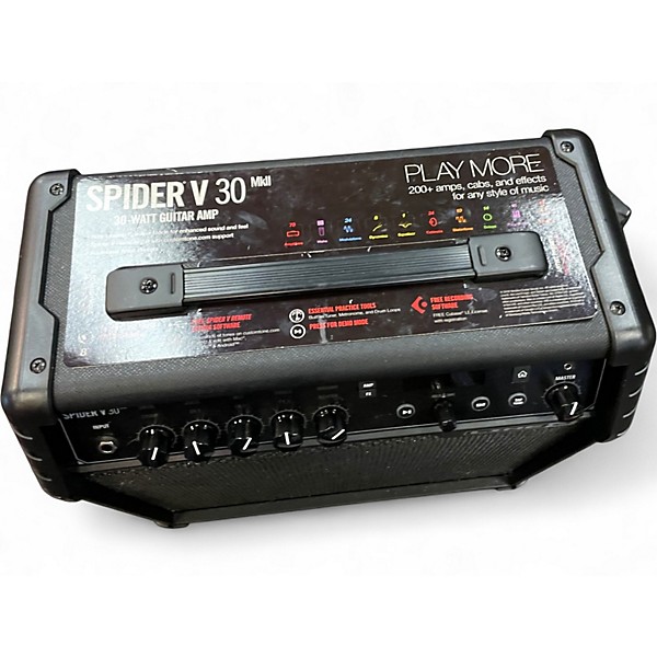 Used Line 6 Spider V 30 1x8 Guitar Combo Amp