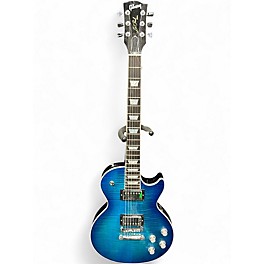 Used Gibson Les Paul Modern figured Cobalt Burst Solid Body Electric Guitar
