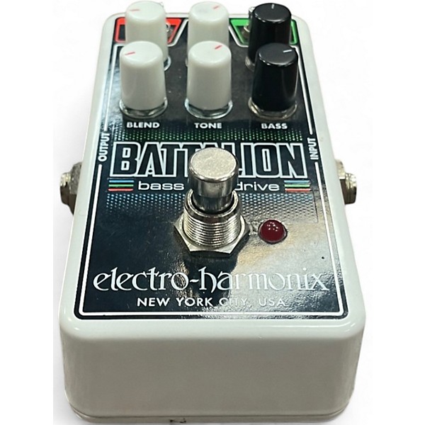 Used Electro-Harmonix BATTALION BASS PREDRIVE Bass Effect Pedal