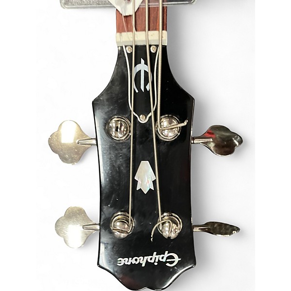 Used Epiphone E1 Cherry Electric Bass Guitar