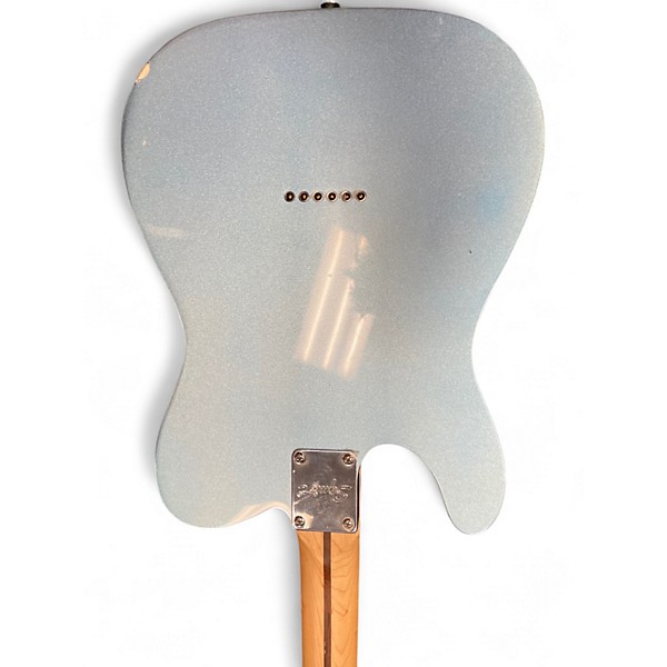 Used Squier Telecaster Pelham Blue Solid Body Electric Guitar