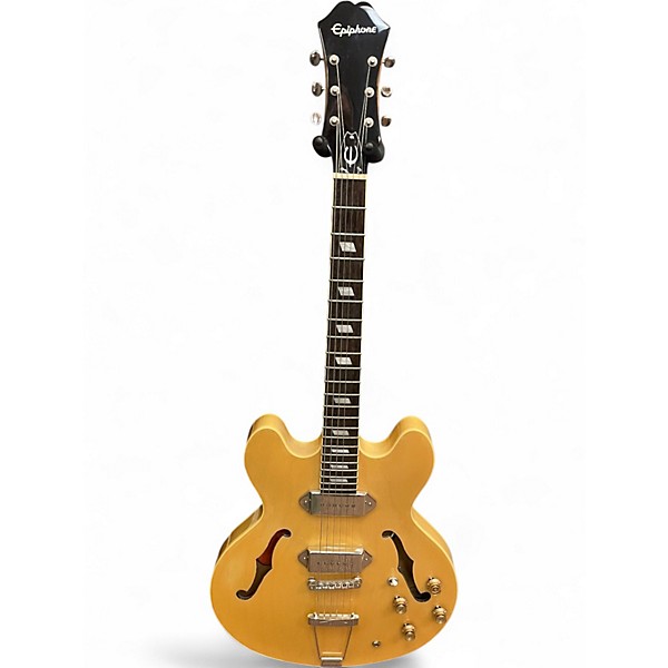 Used Epiphone Casino Natural Hollow Body Electric Guitar