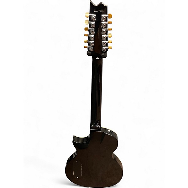 Used ESP LTD TL12 BLACK 12 String Acoustic Electric Guitar