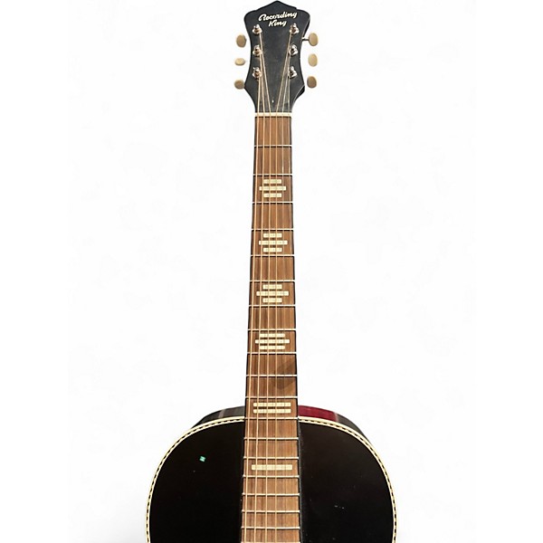 Used Recording King RDH05 Dirty Thirties Black Acoustic Guitar
