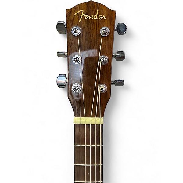 Used Fender CC60SLH Natural Acoustic Guitar