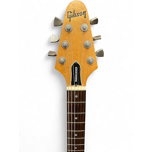 Vintage 1970s Gibson MARAUDER Walnut Solid Body Electric Guitar