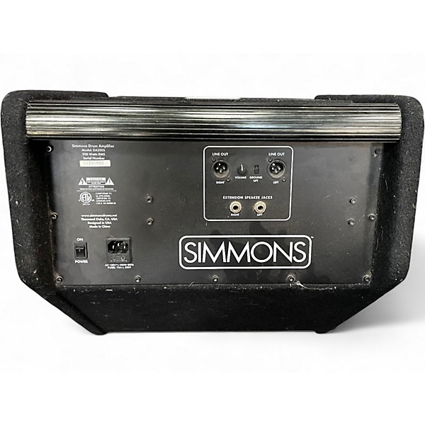Used Simmons DA200S 200W Drum Amplifier