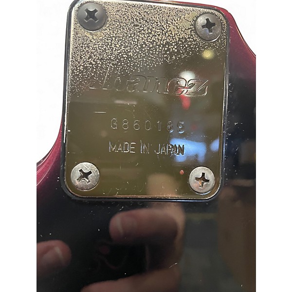 Used Ibanez RG440 RED/BLACK Solid Body Electric Guitar