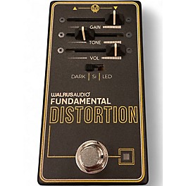 Used Walrus Audio FUNDAMENTAL DISTORTION Effect Pedal