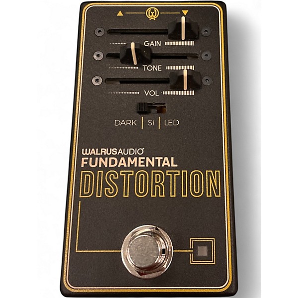 Used Walrus Audio FUNDAMENTAL DISTORTION Effect Pedal