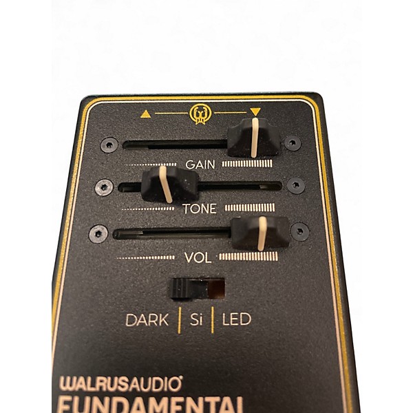 Used Walrus Audio FUNDAMENTAL DISTORTION Effect Pedal