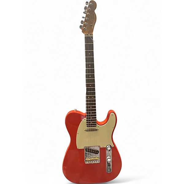 Used 2025 Fender American Professional II Telecaster GT11 Fiesta Red Solid Body Electric Guitar