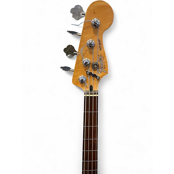 Used Fender STANDARD FRETLESS JAZZ BASS Wine Red Electric Bass Guitar