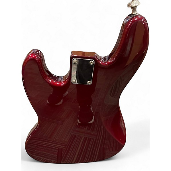 Used Fender STANDARD FRETLESS JAZZ BASS Wine Red Electric Bass Guitar