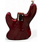 Used Fender STANDARD FRETLESS JAZZ BASS Wine Red Electric Bass Guitar