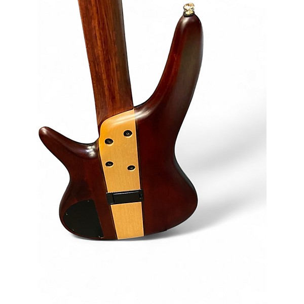 Used Ibanez SR805 5 String DEEP TWILIGHT BLACK Electric Bass Guitar