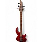 Used Conklin Guitars GT5 GROOVE TOOLS Trans Red Electric Bass Guitar thumbnail