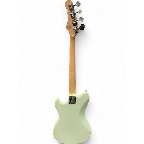 Used G&L Tribute Fallout Bass Surf Green Electric Bass Guitar