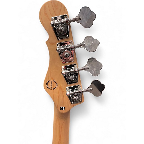 Used G&L Tribute Fallout Bass Surf Green Electric Bass Guitar