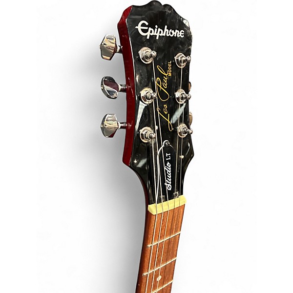 Used Epiphone STUDIO LT Cherry Sunburst Solid Body Electric Guitar