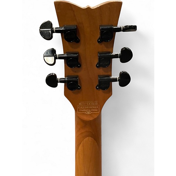 Used Schecter Guitar Research Solo II Standard Crimson Red Trans Solid Body Electric Guitar