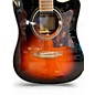 Used Epiphone DR500MCE Masterbuilt Tobacco Sunburst Acoustic Electric Guitar