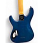 Used Schecter Guitar Research Omen Extreme 6 Blue Solid Body Electric Guitar