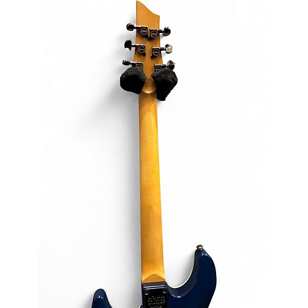 Used Schecter Guitar Research Omen Extreme 6 Blue Solid Body Electric Guitar