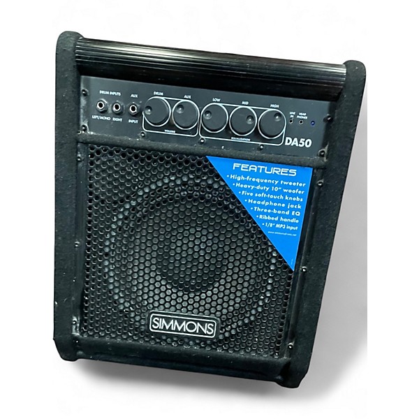 Used Simmons DA50 50W Drum Amplifier