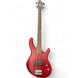 Used Cort ACTION JR Satin Red Electric Bass Guitar
