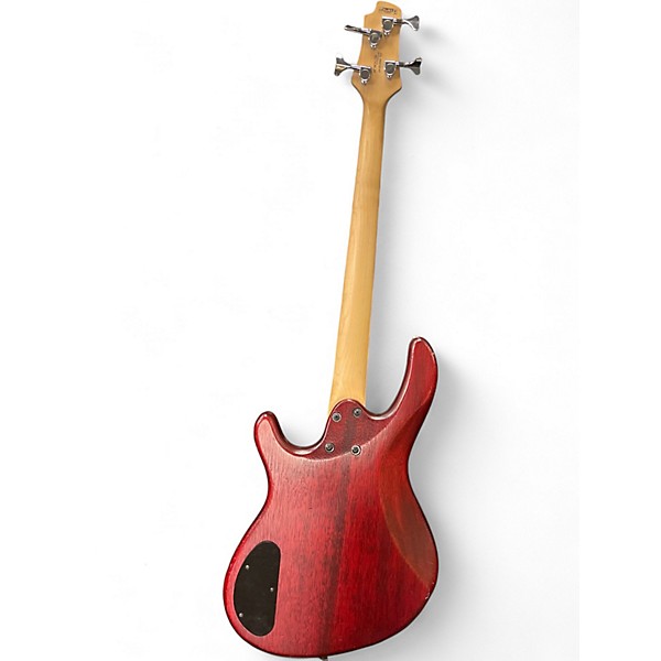 Used Cort ACTION JR Satin Red Electric Bass Guitar