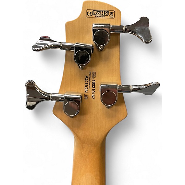 Used Cort ACTION JR Satin Red Electric Bass Guitar