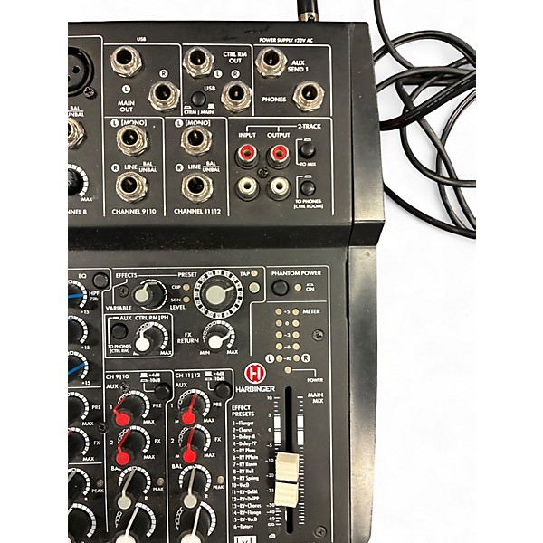 Used Harbinger L1402FX USB Unpowered Mixer