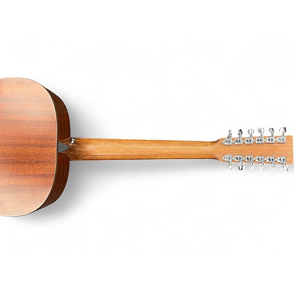 Used Martin D12X1AE Natural 12 String Acoustic Electric Guitar