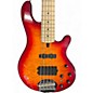 Used Lakland 55-02 Deluxe Skyline Series 5 String Honey Sunburst Electric Bass Guitar