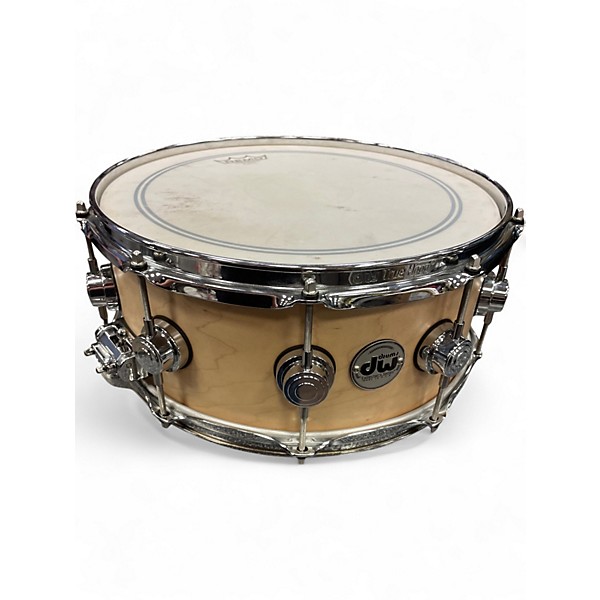 Used DW 14X6 Collector's Series Maple Snare Natural Drum