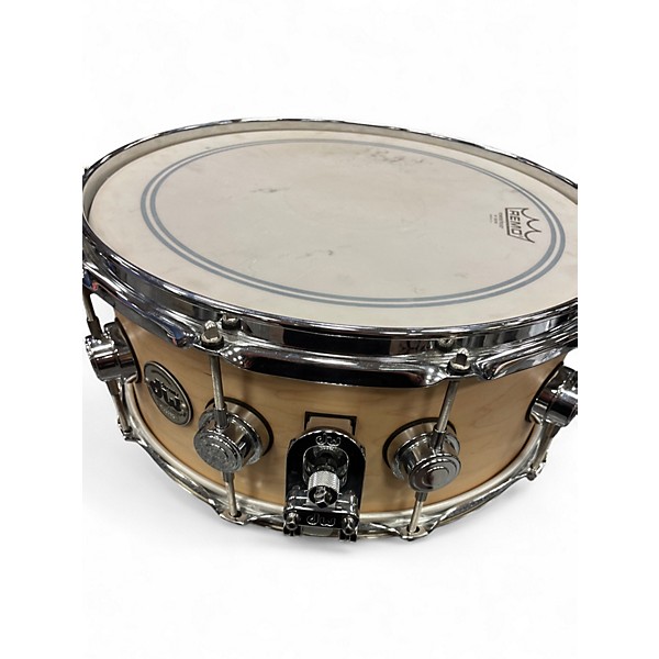 Used DW 14X6 Collector's Series Maple Snare Natural Drum