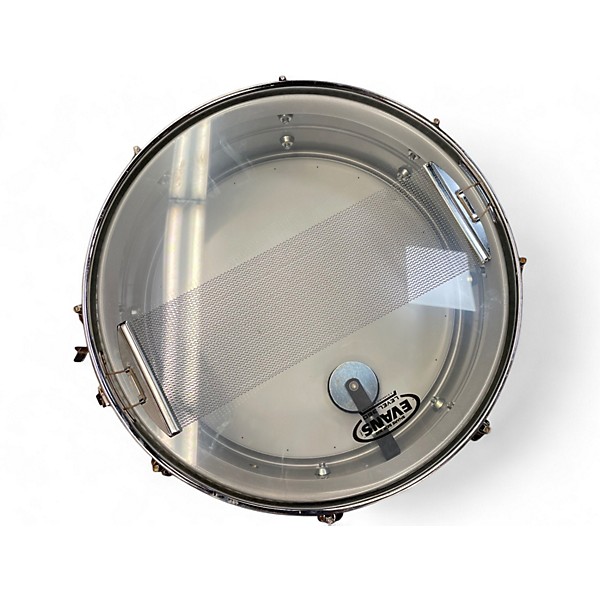 Used Ludwig 14X5.5 Acrolite Snare Silver Drum