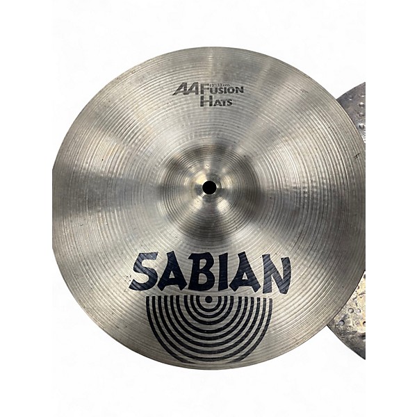 Used SABIAN 13in AAFUSION HATS Cymbal