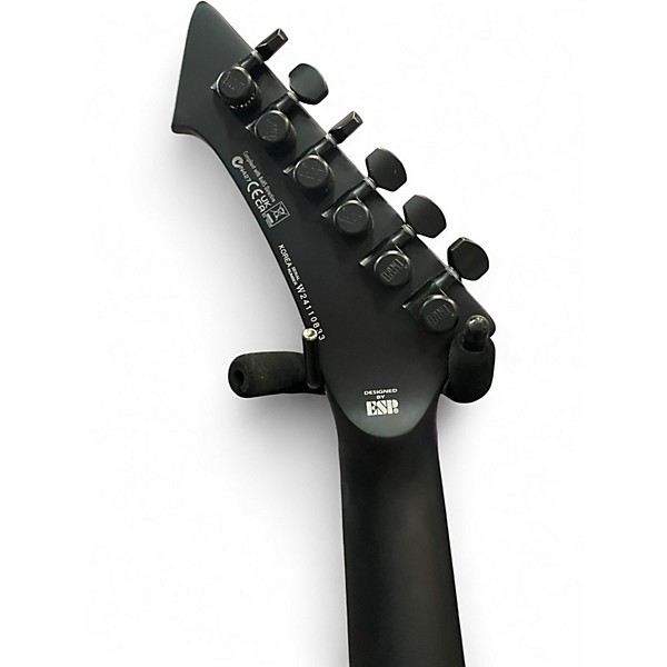 Used ESP LTD James Hetfield Snakebyte Black Solid Body Electric Guitar
