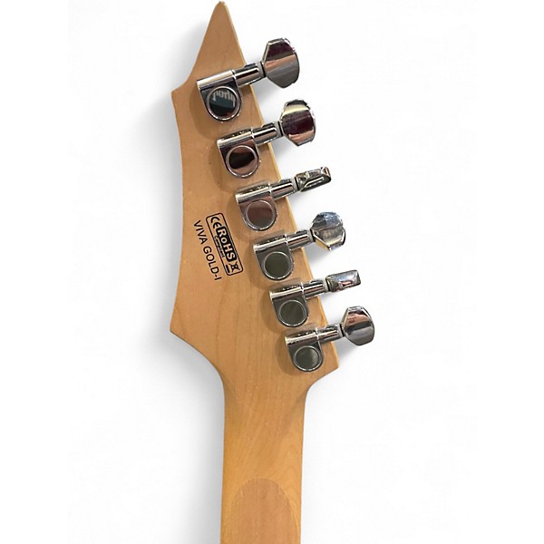 Used Cort Viva Gold-I Matte Black Solid Body Electric Guitar