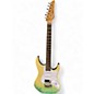 Used Donner DST 550 GREEN FADE Solid Body Electric Guitar thumbnail