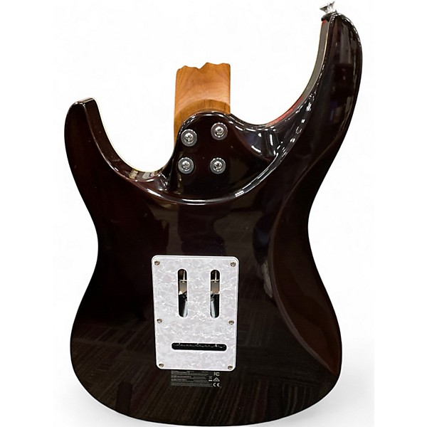 Used Donner DST 550 GREEN FADE Solid Body Electric Guitar