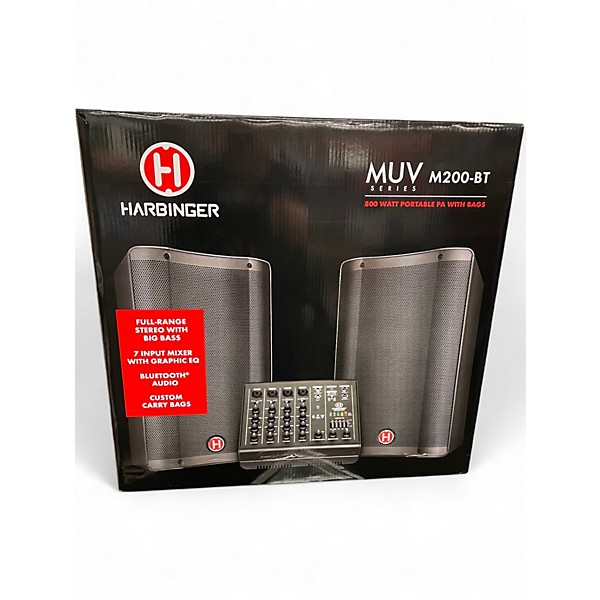 Used Harbinger M200BT Sound Package