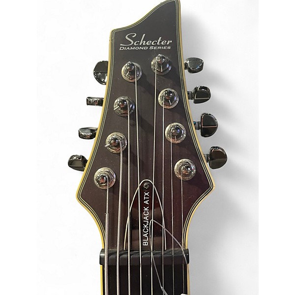 Used 2011 Schecter Guitar Research Blackjack ATX 8string Mahogany Solid Body Electric Guitar
