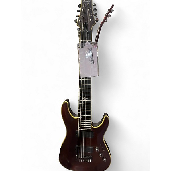 Used 2011 Schecter Guitar Research Blackjack ATX 8string Mahogany Solid Body Electric Guitar