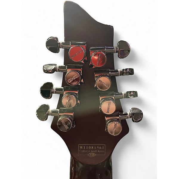 Used 2011 Schecter Guitar Research Blackjack ATX 8string Mahogany Solid Body Electric Guitar