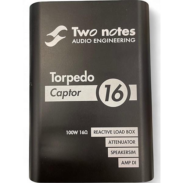Used Two Notes AUDIO ENGINEERING TORPEDO CAPTOR 16 Direct Box